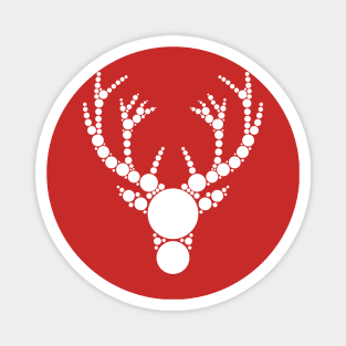 Christmas  Deer Magnet